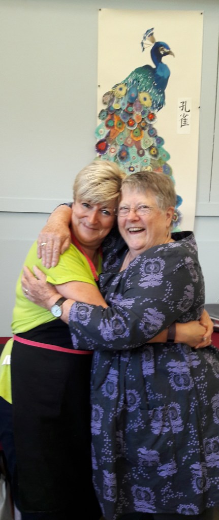 Claire with Pauline - Knuston 18 August 2017.jpg