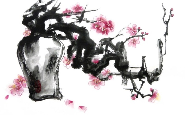 Plum Blossom by Claire Seaton