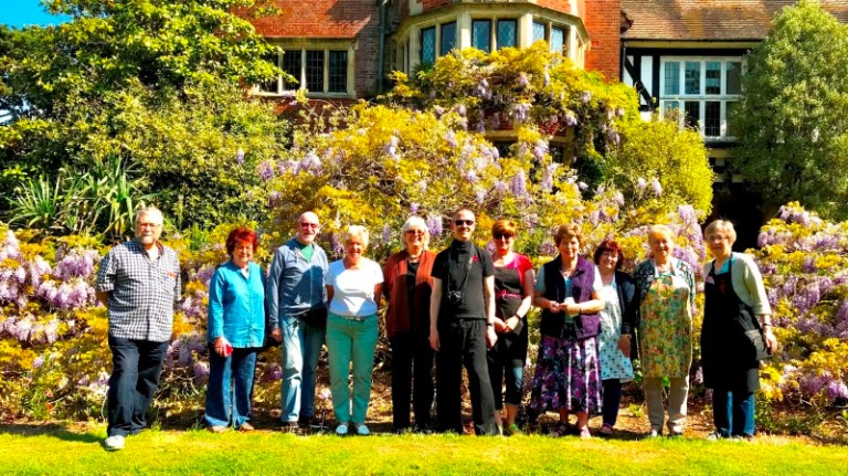 LTCBP with Jane Dwight and Botanic Gardens Wisteria