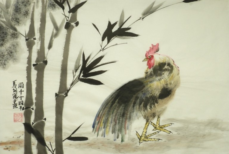The Rooster starts to turn by Paul Maslowski 2014