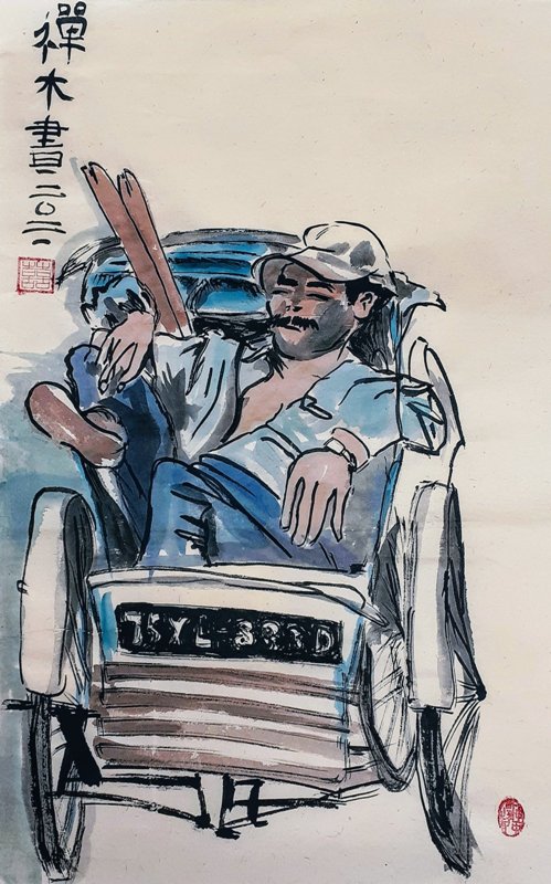 Sleeping through the heat - Claire Seaton 2021-02-18