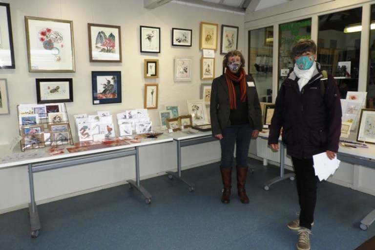 Blakeney cbp exhibition at Cley