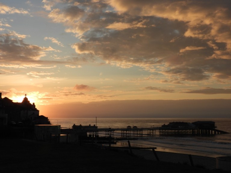 Cromer at sunset