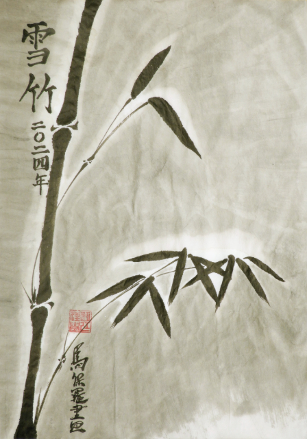 Snow on Bamboo 1 640 - P Maslowski 2024